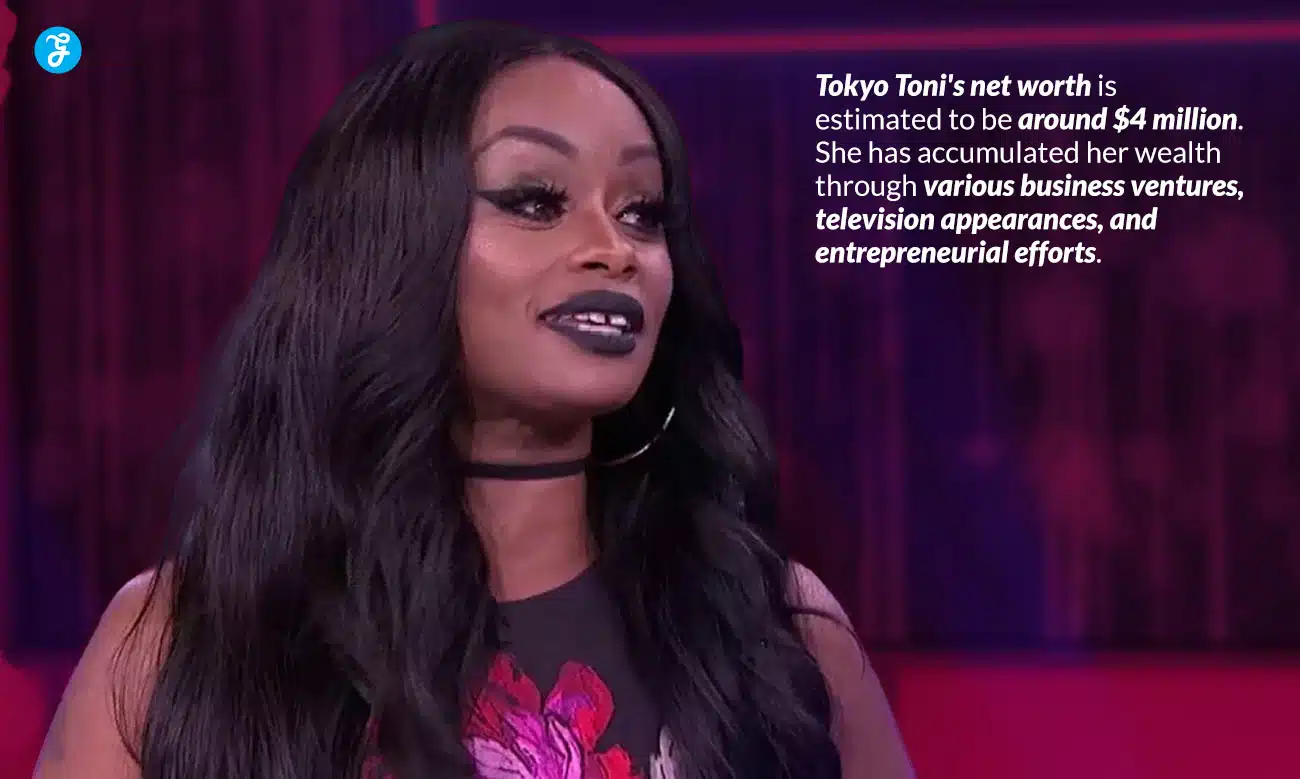 tokyo toni estimated net worth