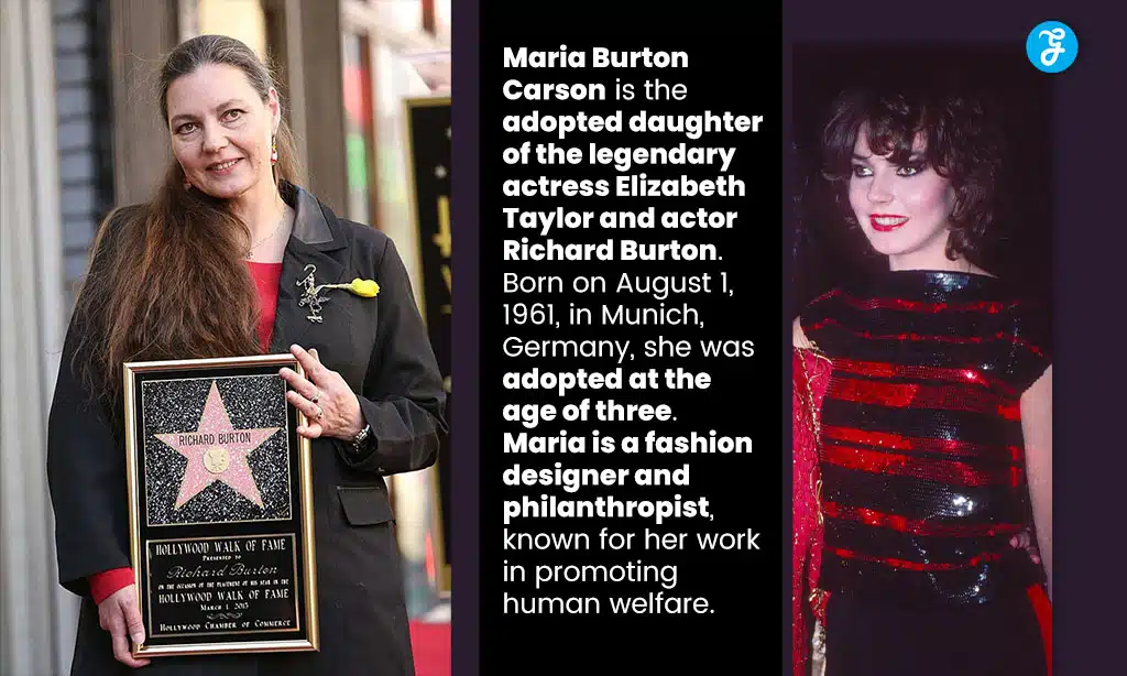 who is maria burton carson