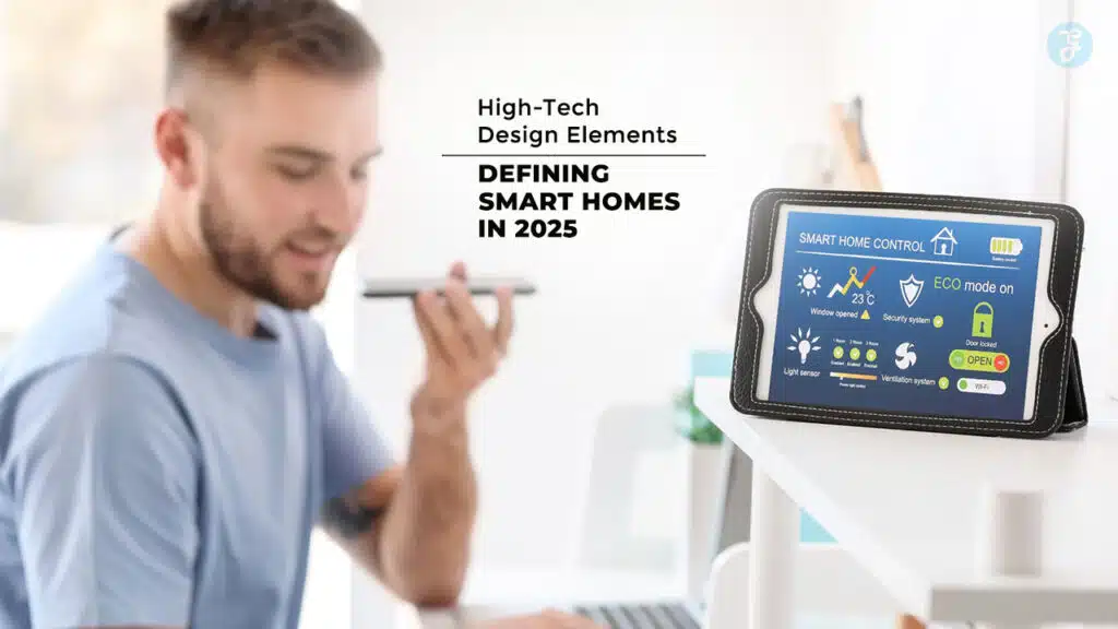 High-Tech Design Elements for Smart Homes