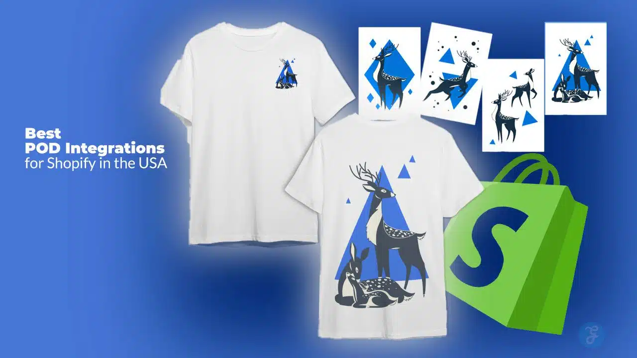 POD integrations for Shopify in the USA