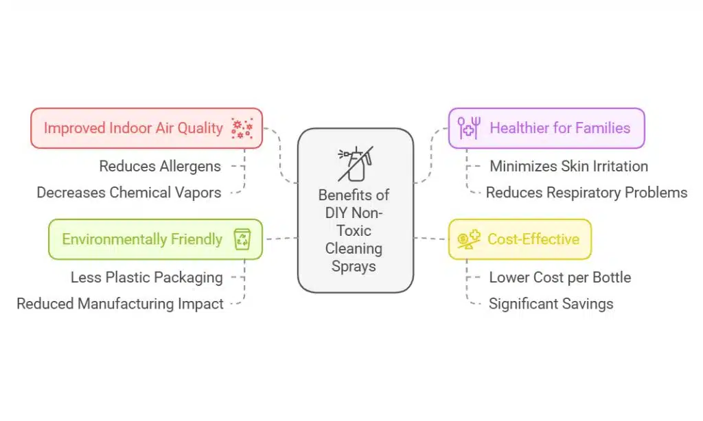 Benefits of DIY Non-Toxic Cleaning Sprays