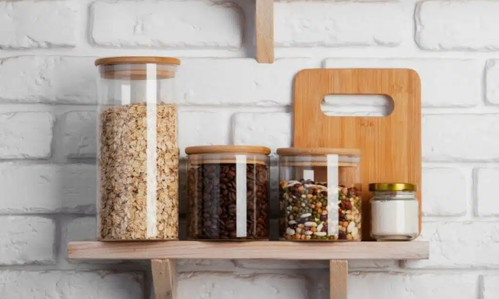 Glass Jars for Pantry Organization