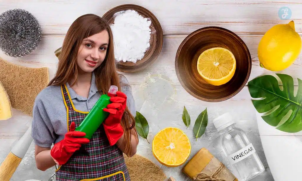 Non toxic cleaning transition home