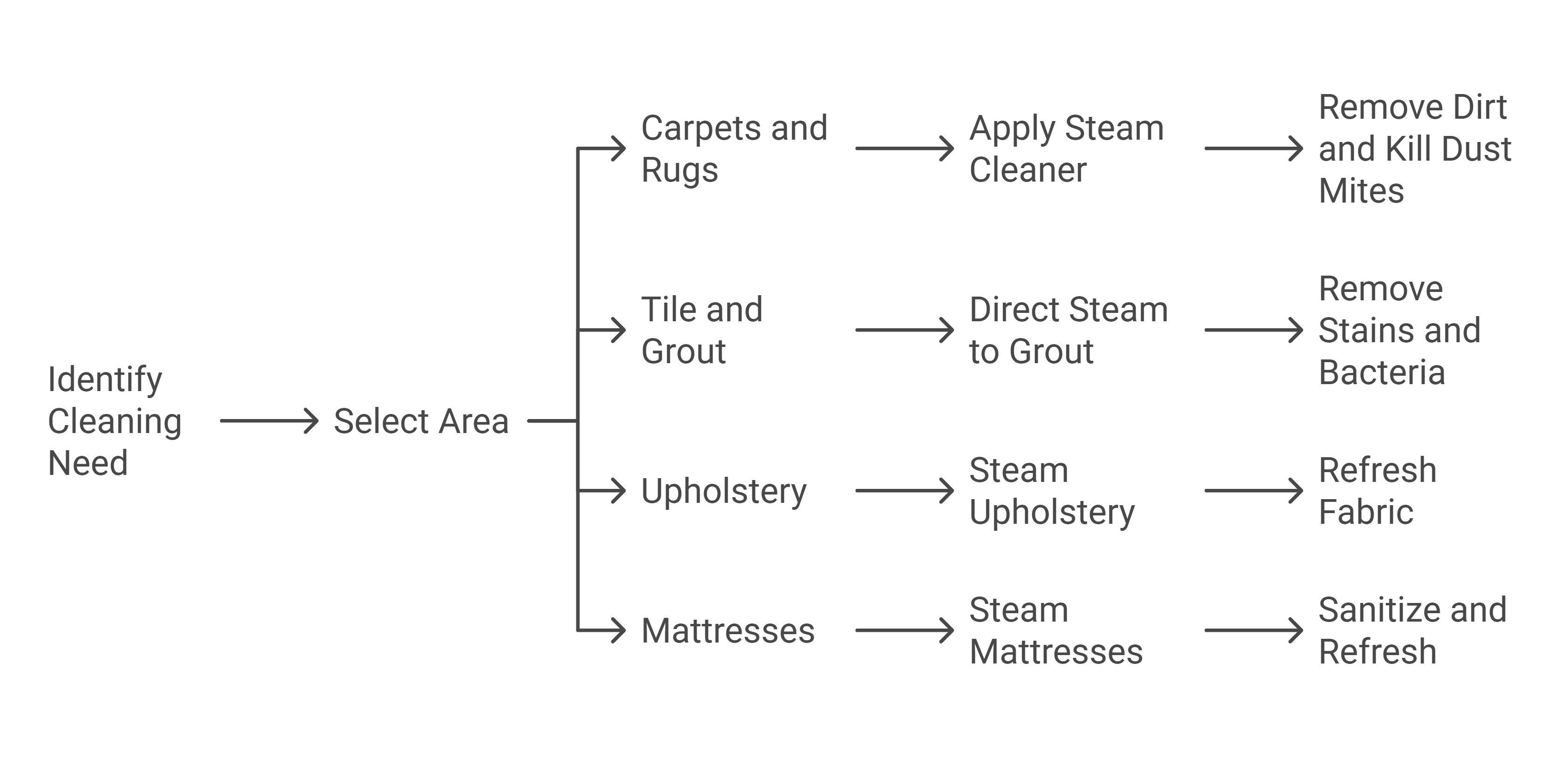 Steam Cleaning method
