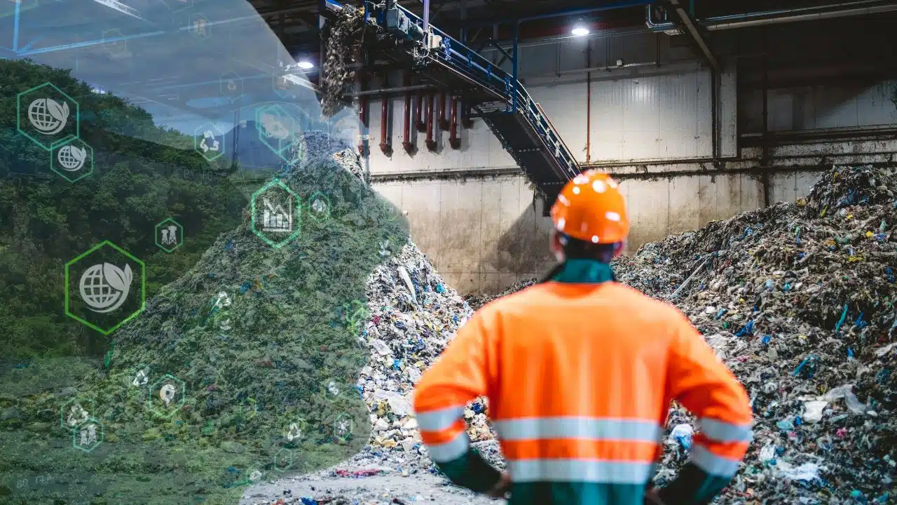 What is the Process of Sustainable Waste Management and Recycling