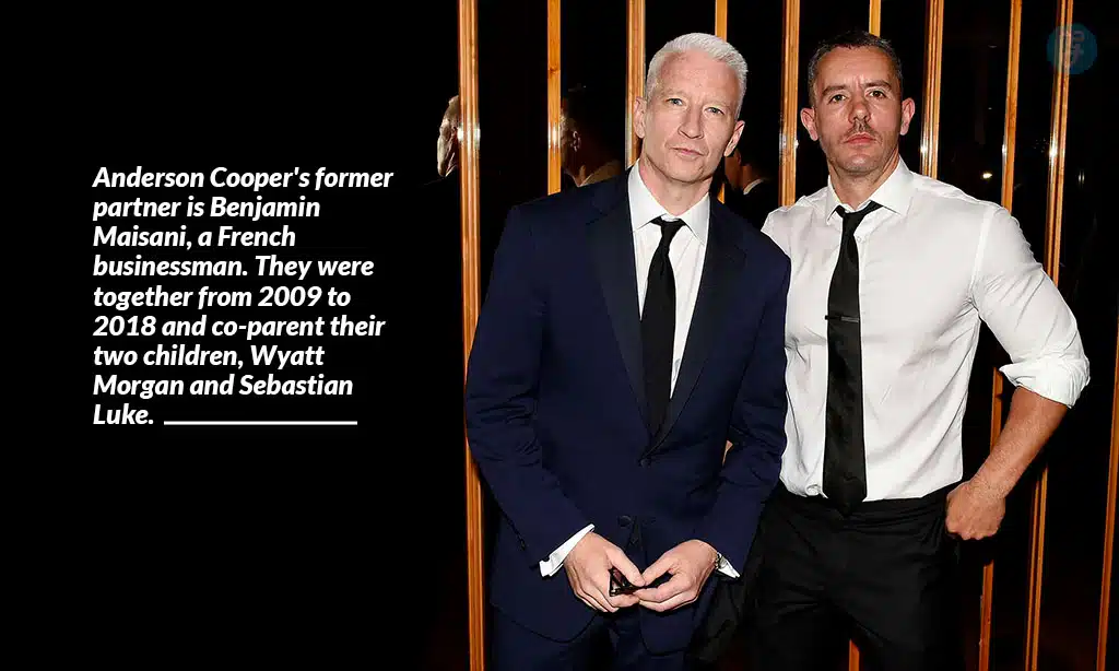 anderson cooper and his partner benjamin maisani