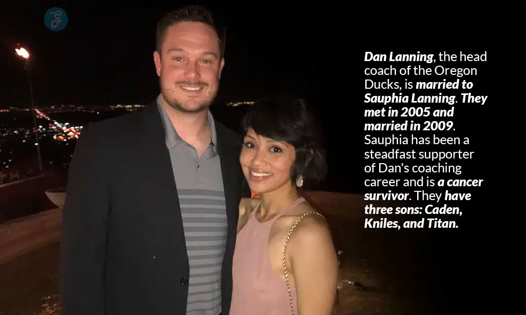 details of dan lanning wife