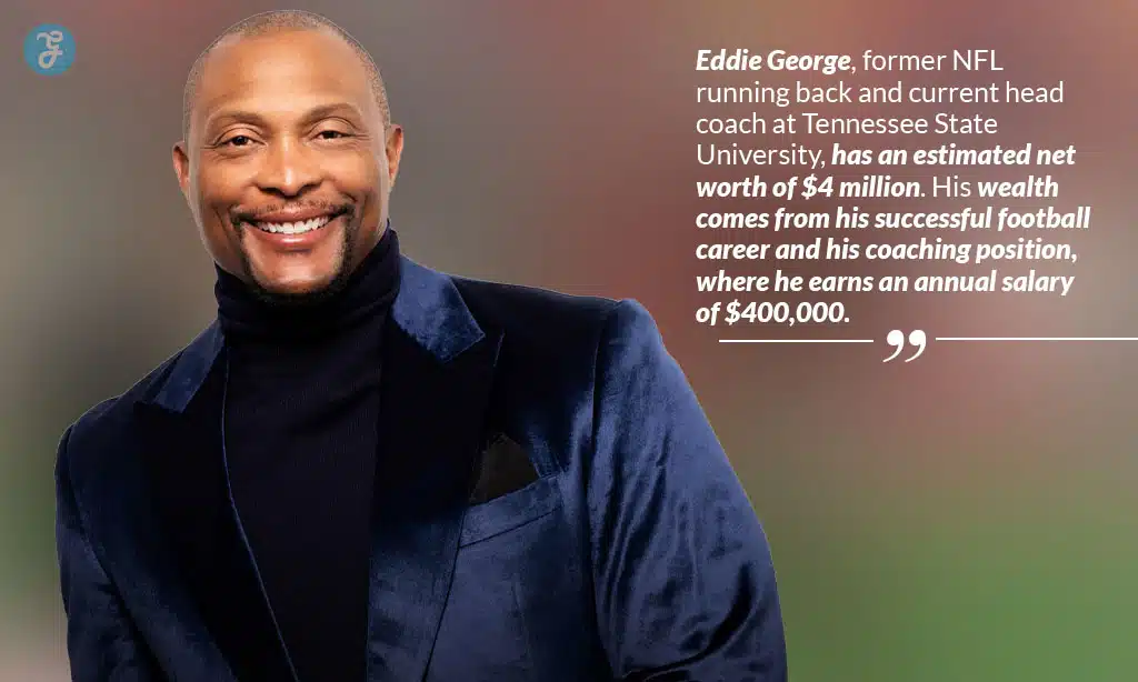 eddie george estimated net worth