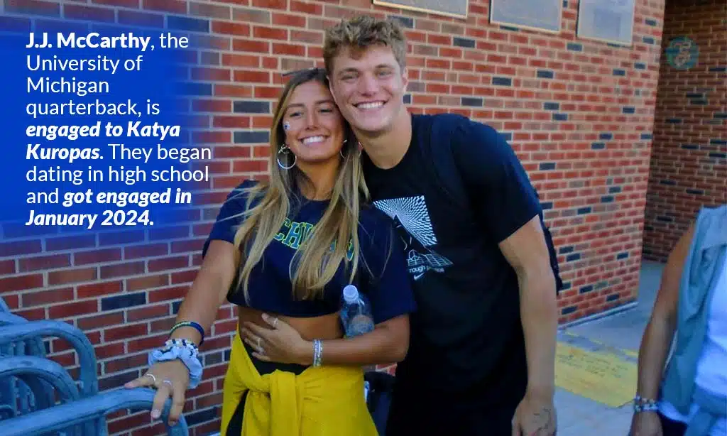 jj mccarthy girlfriend details