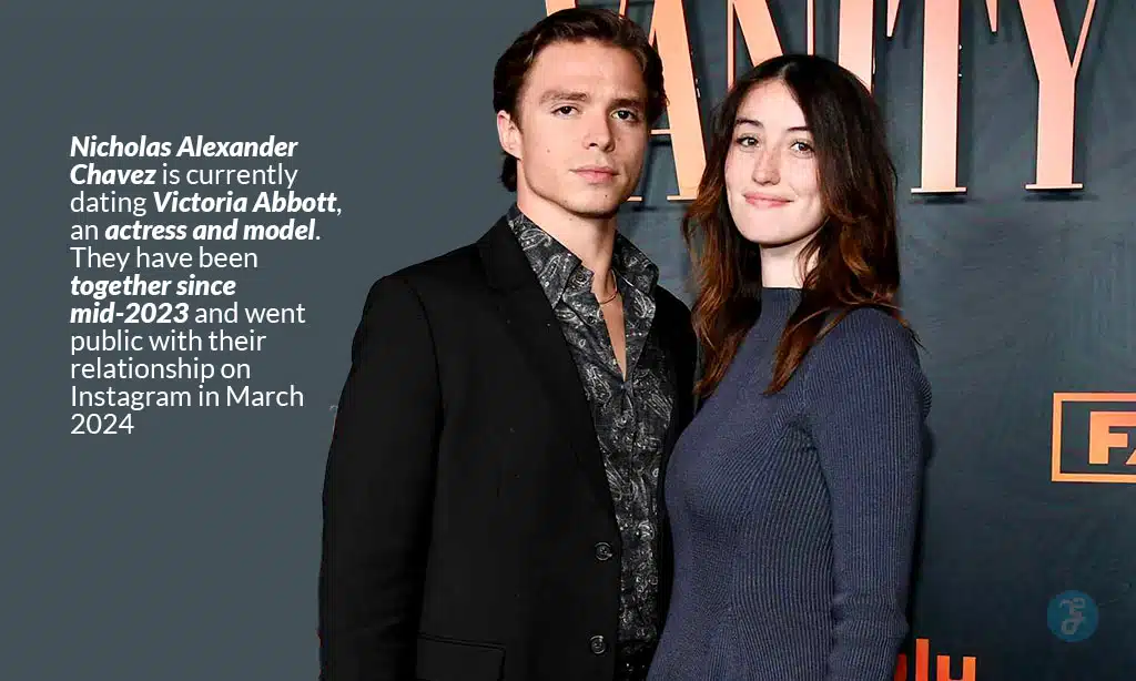whom nicholas alexander chavez is dating