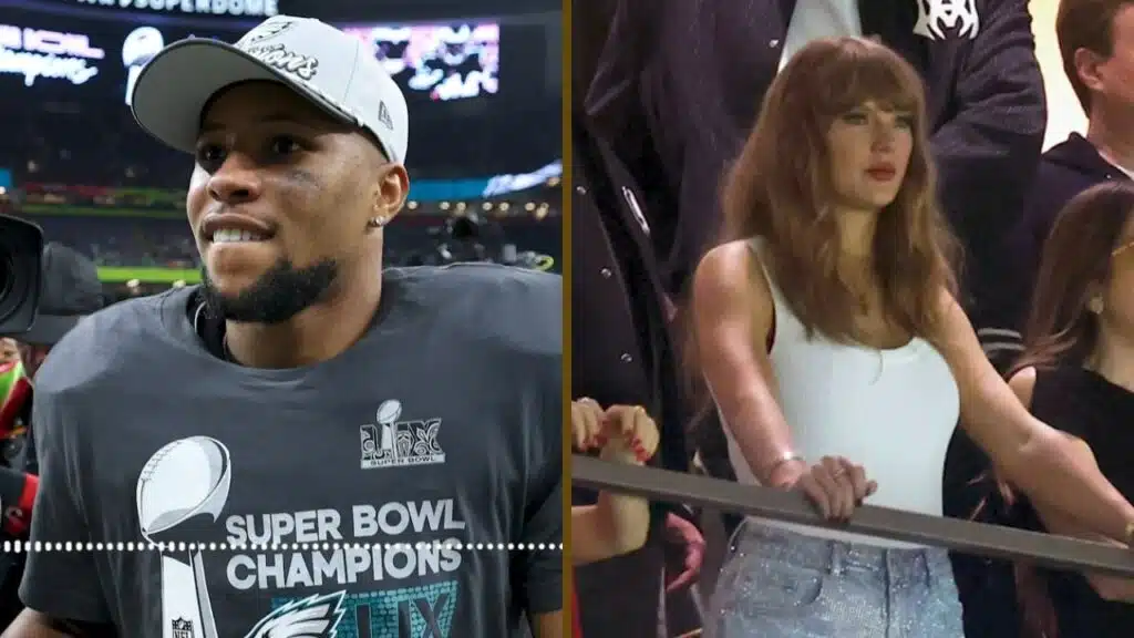 Eagles Saquon Barkley Defends Taylor Swift Super Bowl Booing