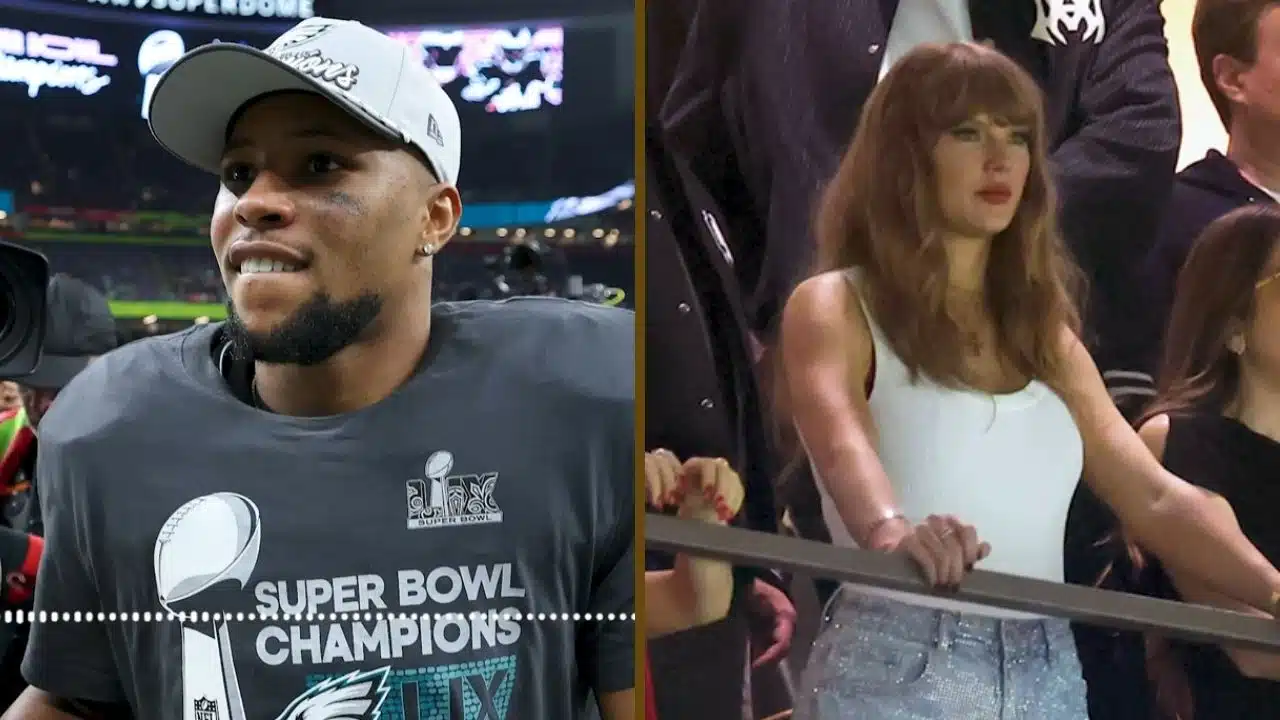 Eagles Saquon Barkley Defends Taylor Swift Super Bowl Booing
