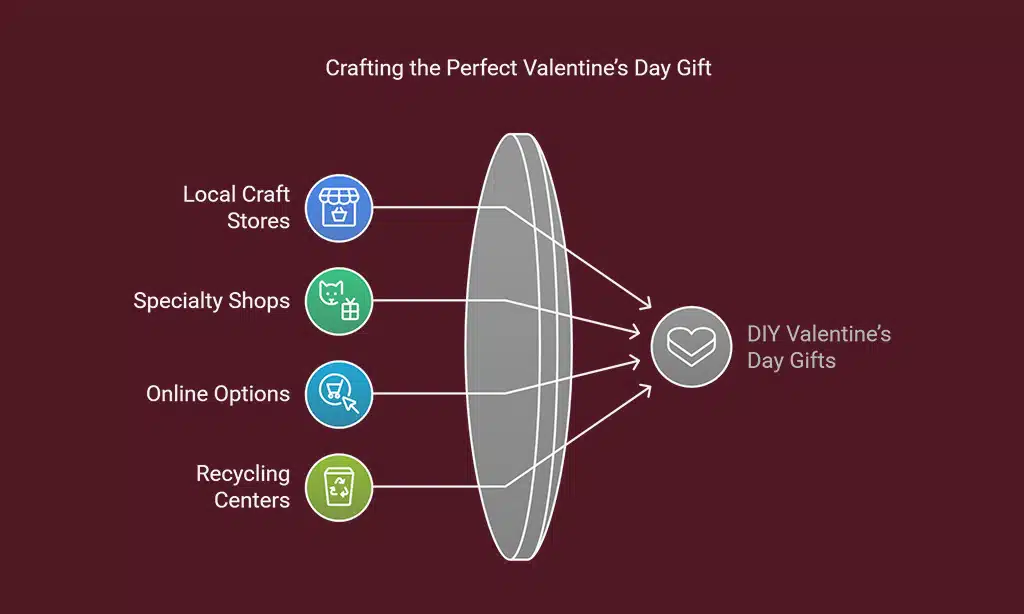 Essential Materials for DIY Valentine’s Day Gifts