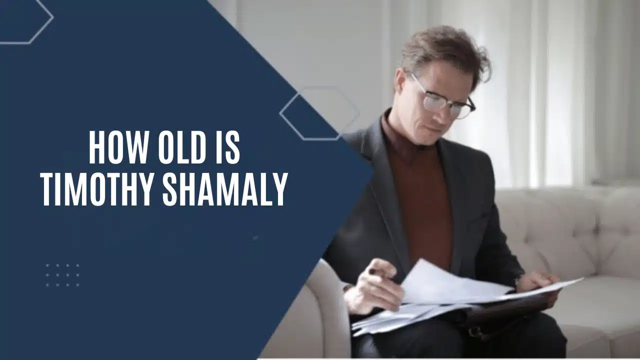 How Old Is Timothy Shamaly