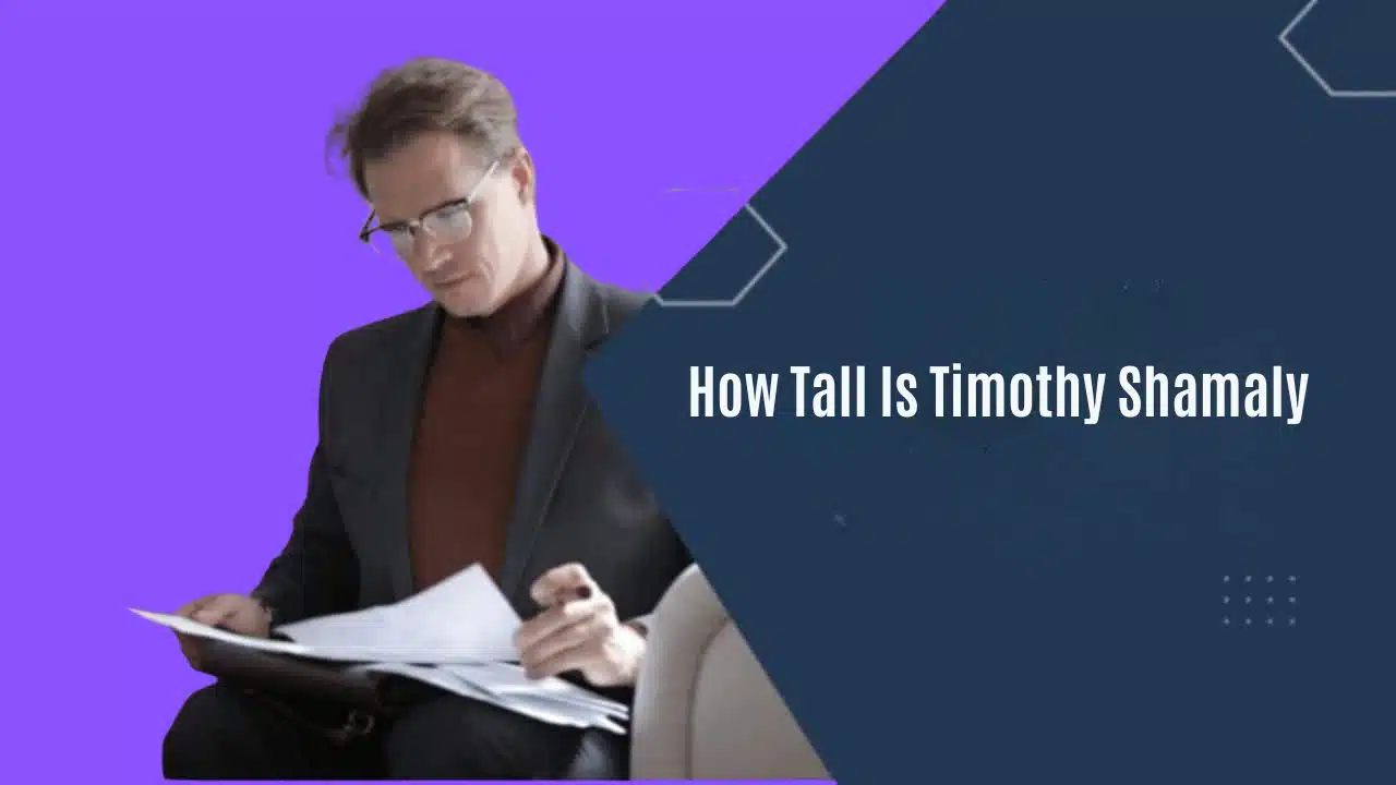 How Tall Is Timothy Shamaly