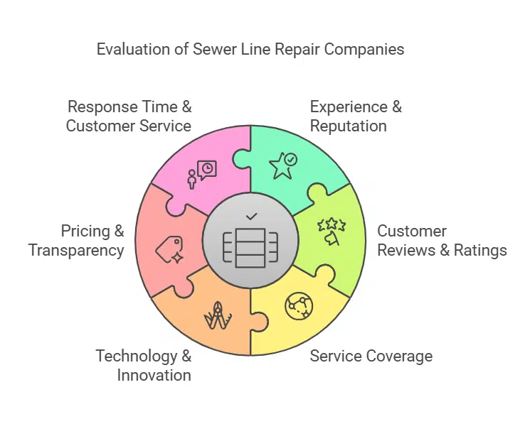 How We Ranked the Top Sewer Line Repair Companies
