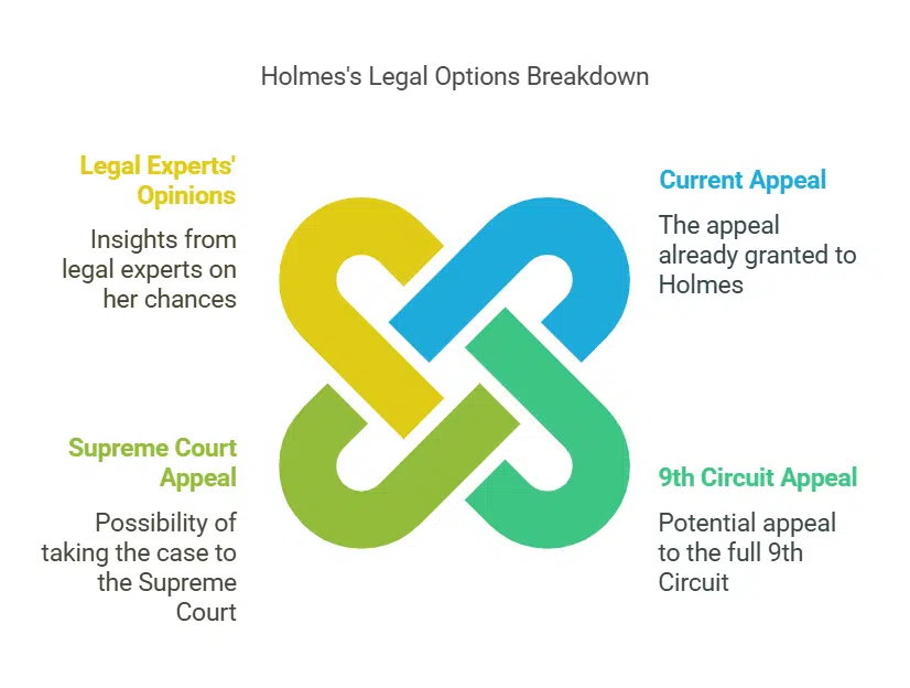 Impact of the Ruling on Holmes’s Legal Future