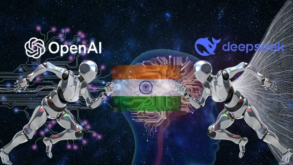 India AI Race US China Deepseek