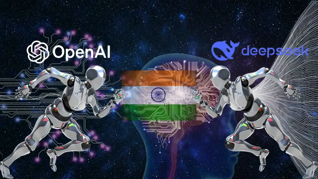 India AI Race US China Deepseek