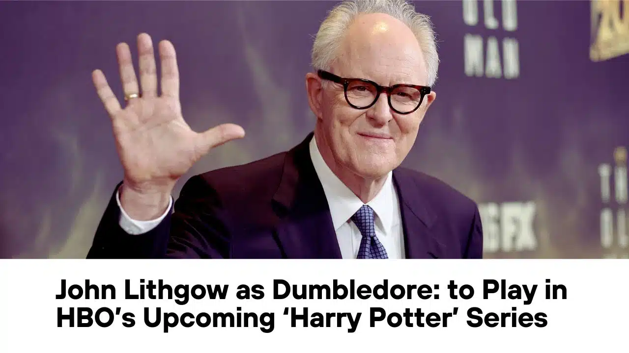 John Lithgow as Dumbledore