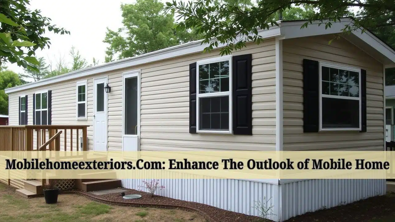 https//Mobilehomeexteriors.Com Enhance The Outlook of Mobile Home