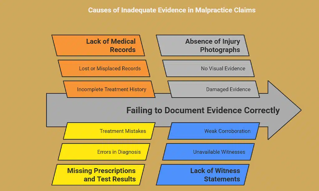 Not Documenting Evidence Properly