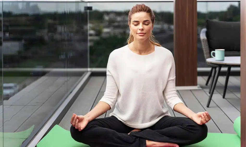 Practice Mindful Meditation and Deep Breathing