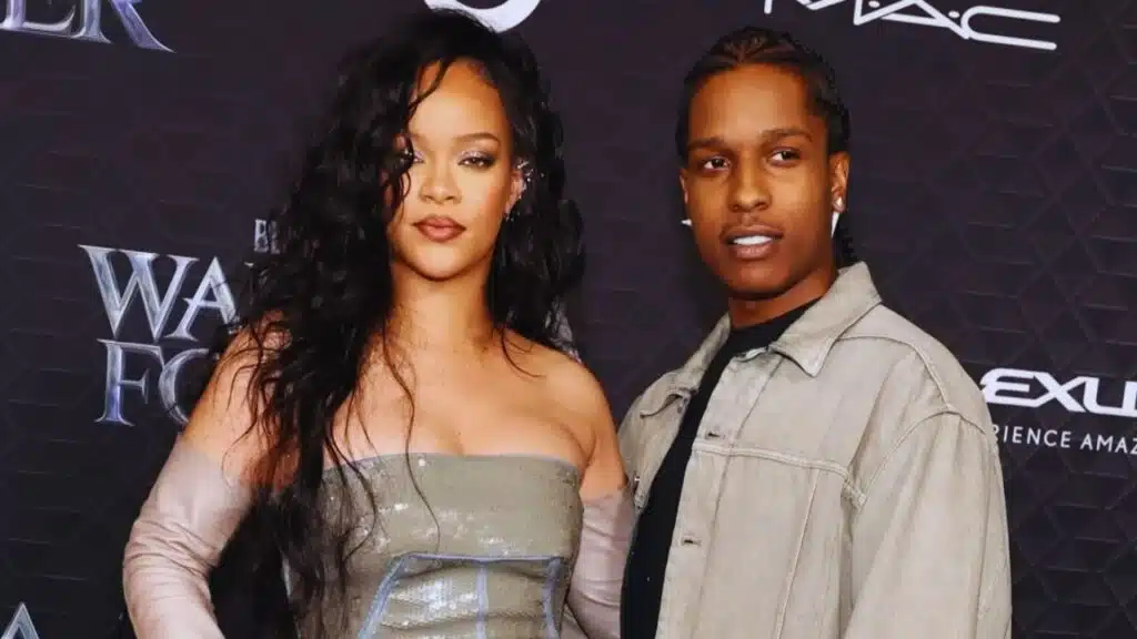 Rihanna Asap Rocky Dad Moment