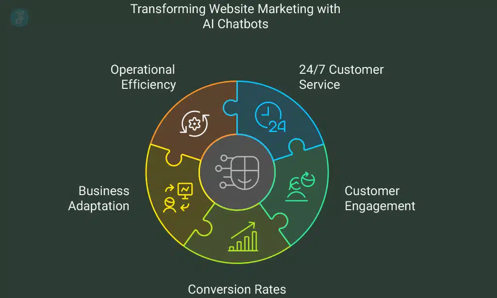 Transforming Website Marketing with AI Chatbots