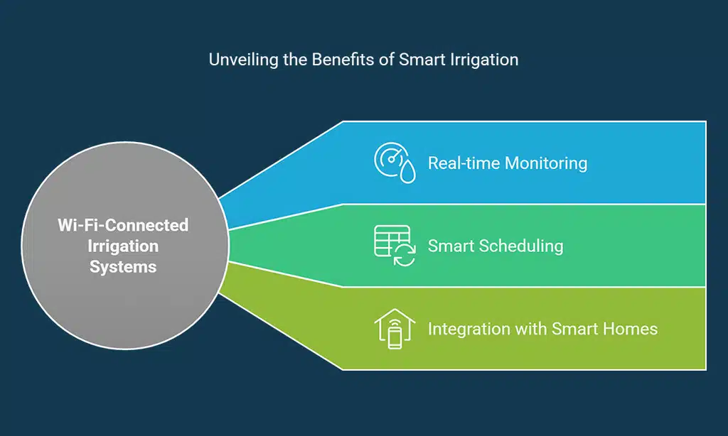 Wi-Fi-Connected Irrigation Systems