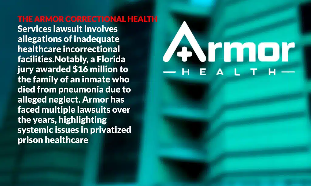 armor correctional health services lawsuit details