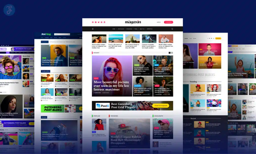 preview of an online magazine