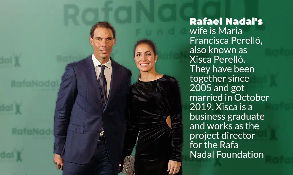 rafael nadal and his wife