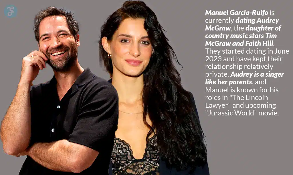 relationship between manuel garcia-rulfo and audrey mcgraw