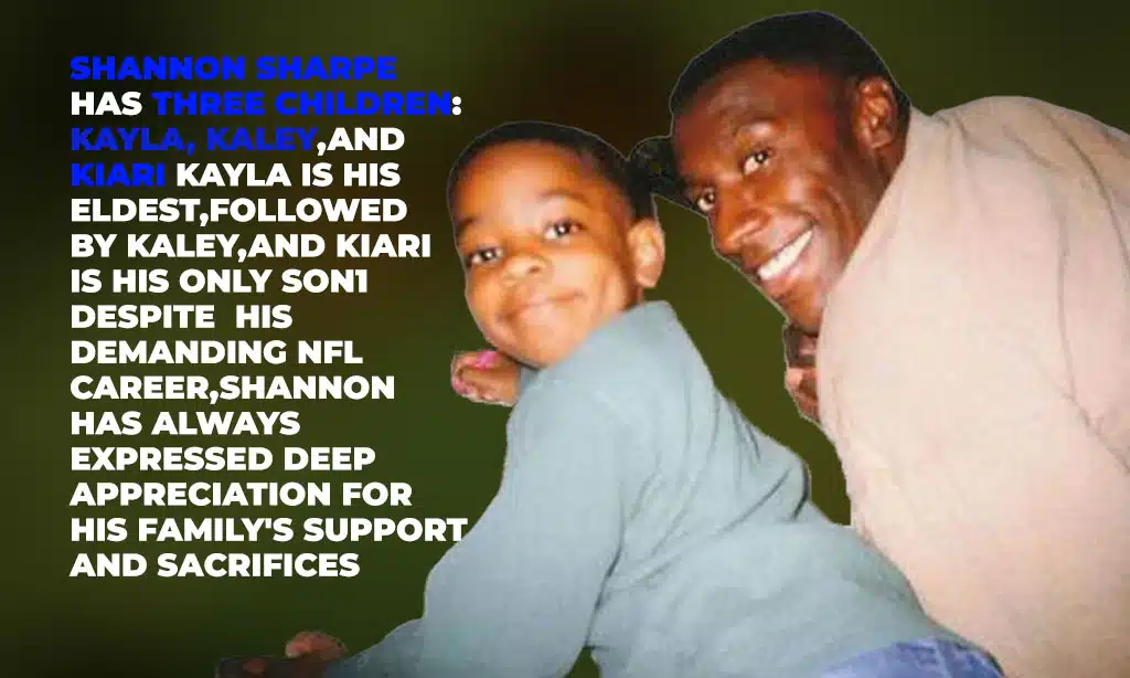 shannon sharpe kids detail
