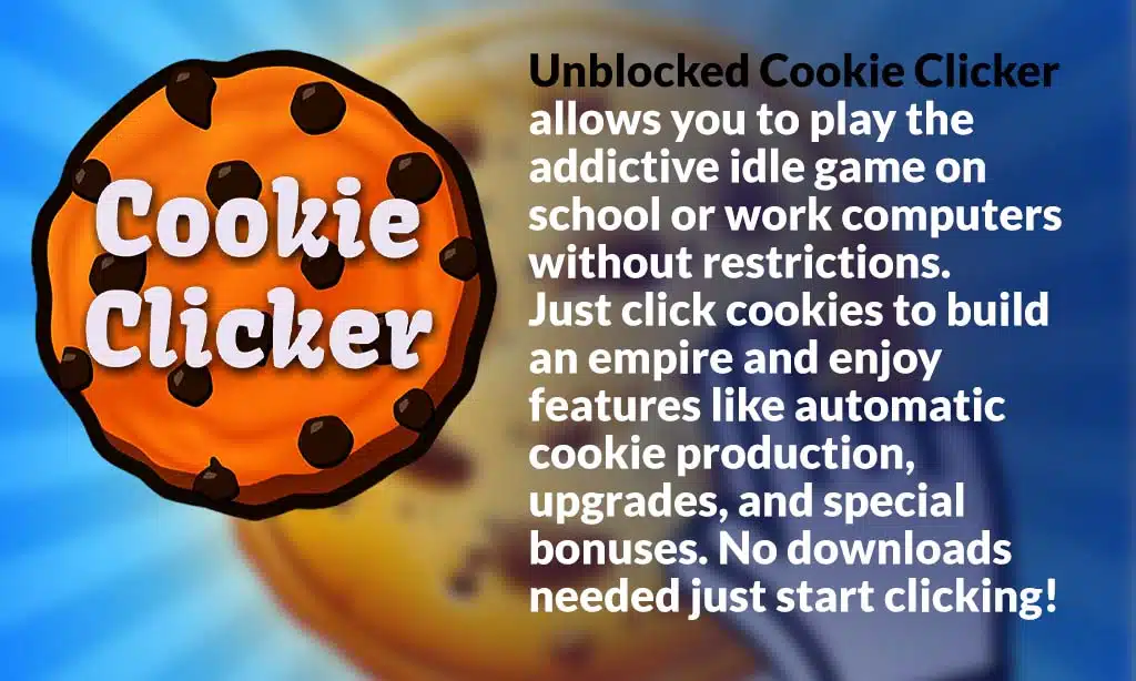 unblocked cookie clicker details