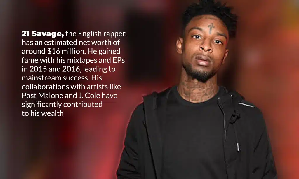 21 savage net worth in 2025
