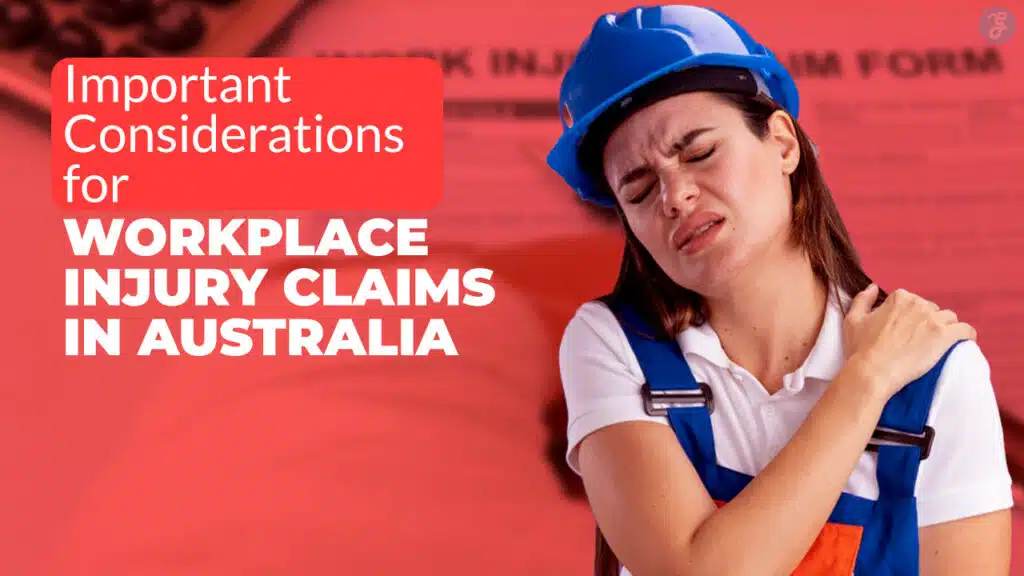 Workplace Injury Claims in Australia