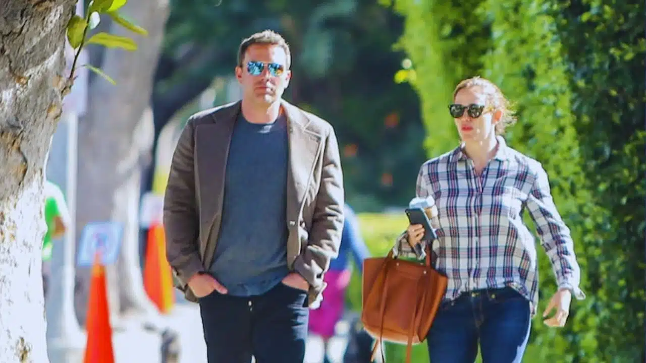 Ben Affleck Jennifer Garner Paintball Outing