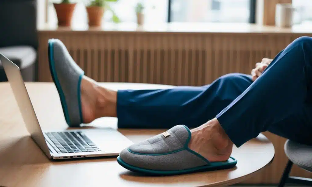 Benefits of Wearing Slippers at Work
