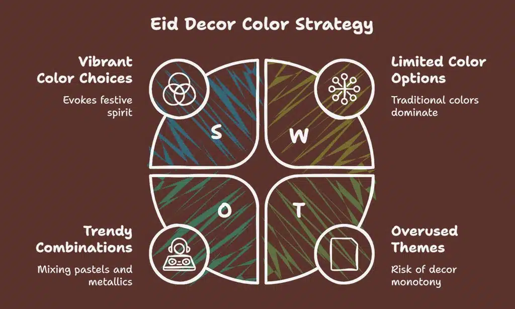 Choose a Festive Color Palette for Eid Decorations