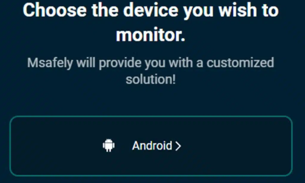 Choose the target device