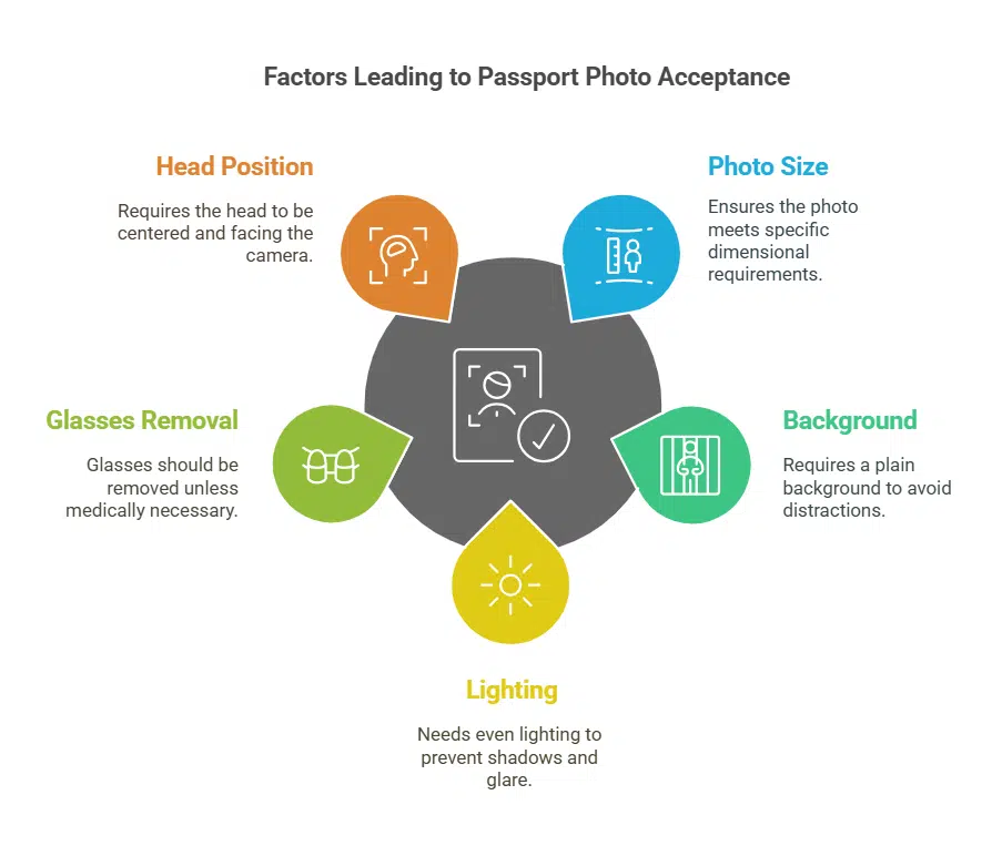 Common mistakes in passport photos