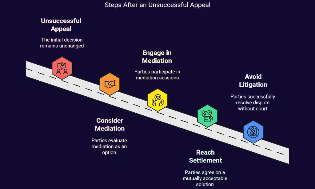 Consider Mediation or Dispute Resolution