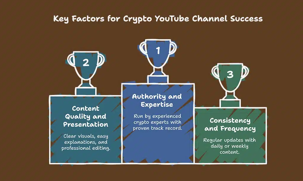 Criteria for Choosing the Best Crypto YouTube Channels