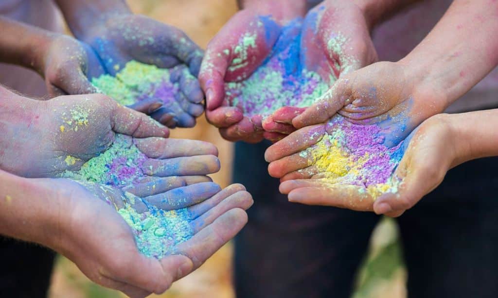New York City, USA—Community Gatherings in Central Park