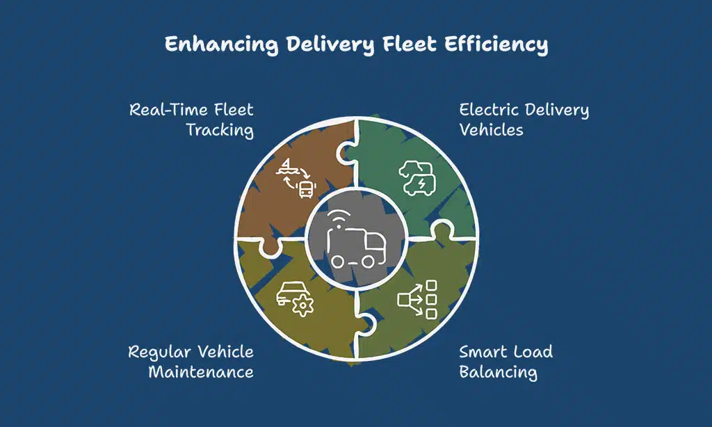 Optimize Delivery Fleet & Use Electric Vehicles