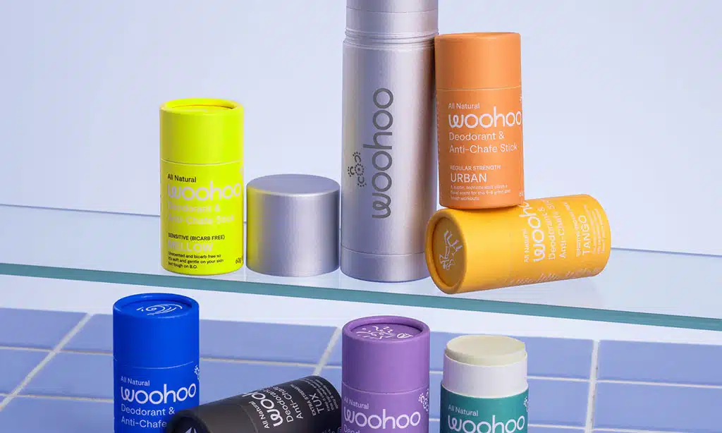 Refillable Deodorant Over Disposable Sticks