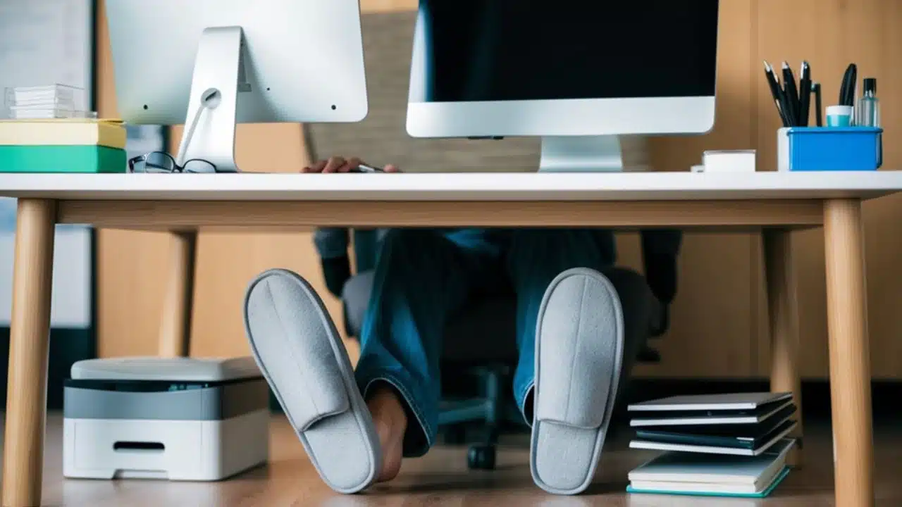 Why You Should Start Wearing Slippers at Work