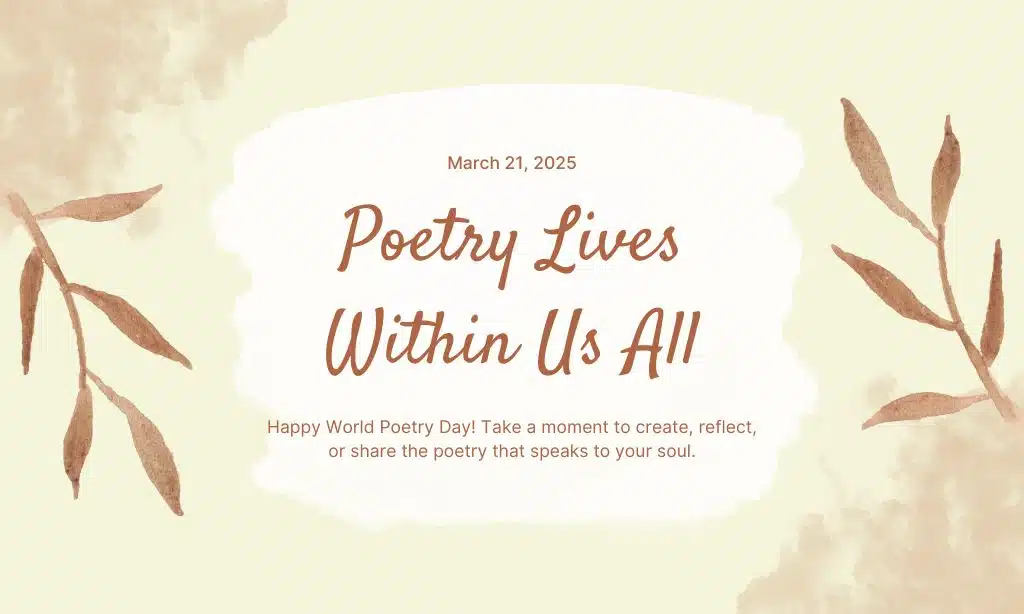 World Poetry Day